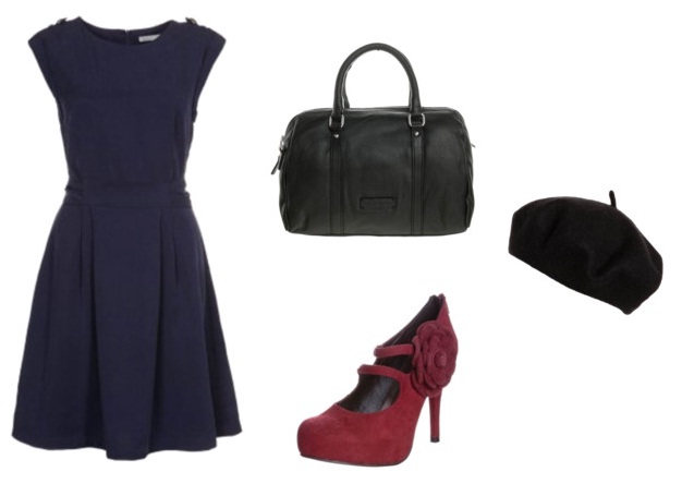 Robe : MintBerry , Chaussures : Seven Seconds , Sac : Marc Oâ€™Polo ...